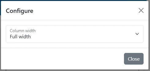 SOP Grid Settings