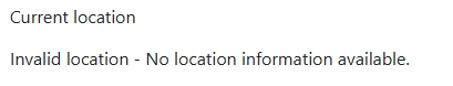 Location field