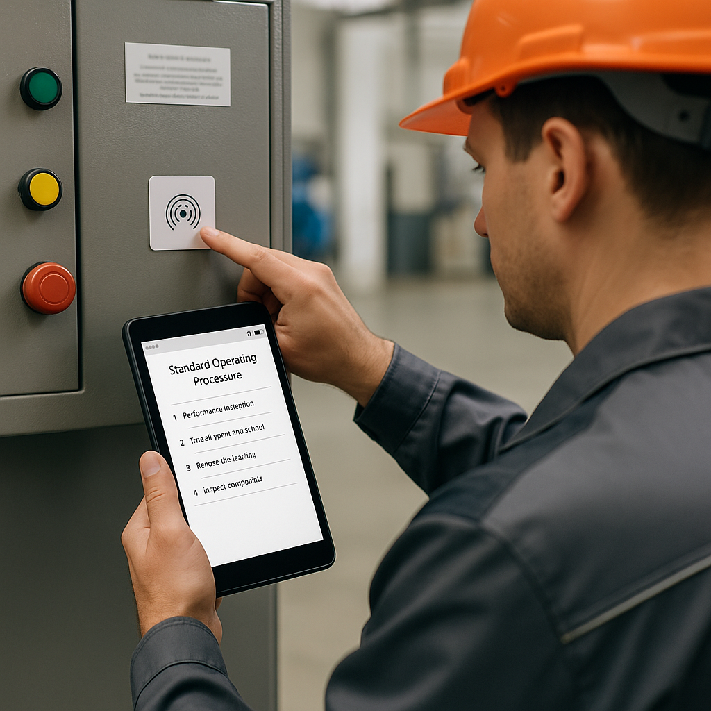 NFC-triggered SOP on mobile