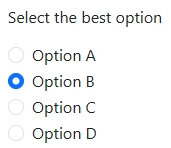 Radio button