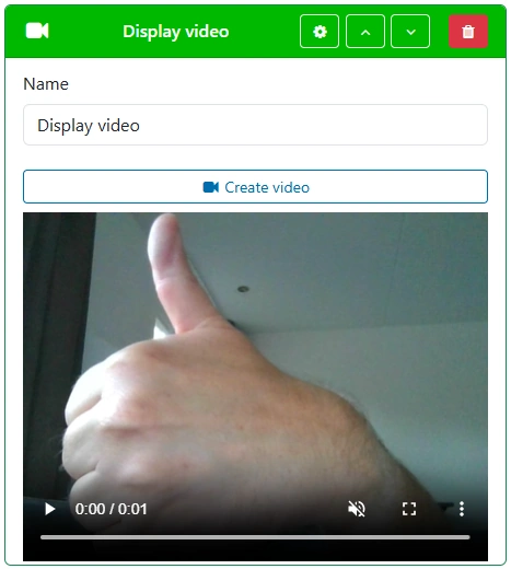 Create Recorded Video