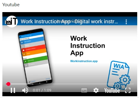 Example of youtube in SOP